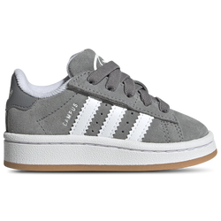 Boys' Toddler - adidas Originals Campus 00s CF EL - Grey/Gum/White