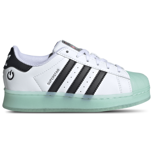 

adidas Originals Boys adidas Originals Superstar LED Lights - Boys' Preschool Basketball Shoes White/Purple/Black Size 2.5