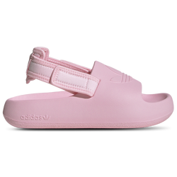 Girls' Grade School - adidas Originals Adifom Adilette Slides - Clear Pink/Clear Pink/Clear Pink