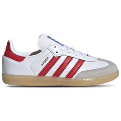 Boys' Preschool - adidas Originals Samba - White/Red