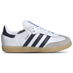 Boys' Preschool - adidas Originals Samba - Collegiate Navy/White/Gum