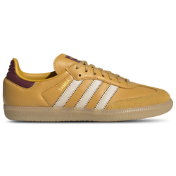 Boys' Grade School - adidas Originals Samba - Preloved Yellow/Crystal Sand/Shadow Red