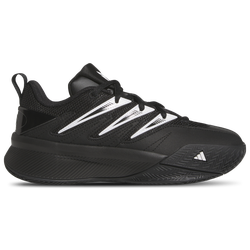 Boys' Grade School - adidas Dame Certified 3 - Black/Black/White