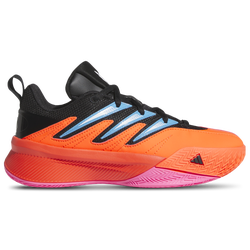 Boys' Grade School - adidas Dame Certified 3 - Solar Red/Black/White