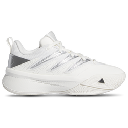 Boys' Grade School - adidas Dame Certified 3  - White/Black/Silver Metallic