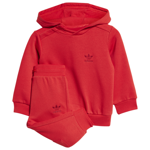 

Boys adidas Originals adidas Originals Trefoil Essentials Hoodie and Joggers Set - Boys' Toddler Better Scarlet Size 3T