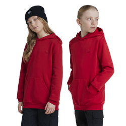 Boys' Grade School - adidas Originals Trefoil Essentials Lifestyle Hoodie - Better Scarlet