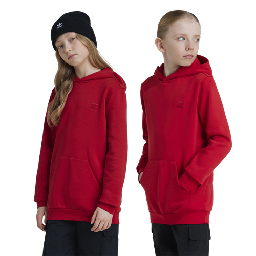 

Boys adidas Originals adidas Originals Trefoil Essentials Lifestyle Hoodie - Boys' Grade School Better Scarlet Size S