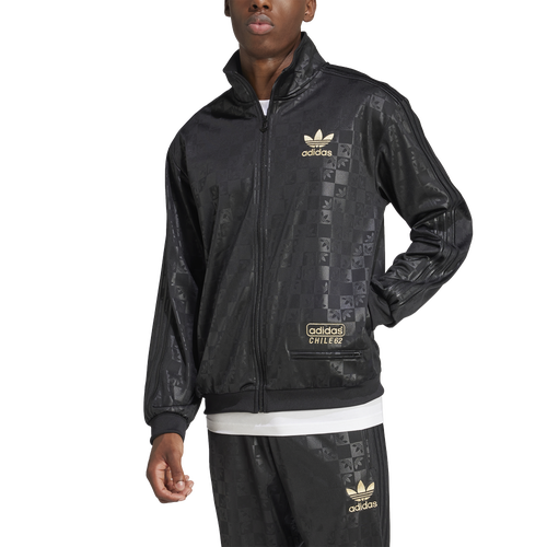 

adidas Originals Mens adidas Originals Chile 62 Track Top - Mens Gold/Black Size M