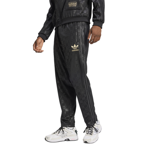 

adidas Originals Mens adidas Originals Chile 62 Track Pants - Mens Black/Gold Size XL