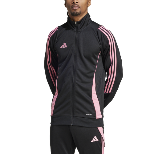 

adidas Mens adidas Tiro24 Training Jacket - Mens Black/Easy Pink Size XXL