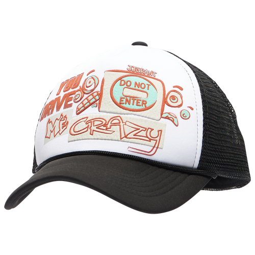 

JJGRANT Mens JJGRANT Drive Me Hat - Mens White/Multi Size One Size