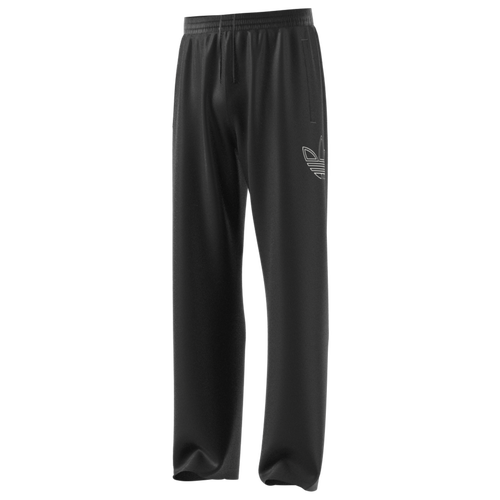 

adidas Originals Mens adidas Originals Outline Fleece Pants - Mens Black/White Size XXL