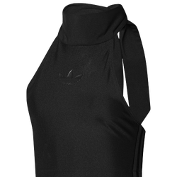 Women's - adidas Originals Tie Neck Crop Top - Black