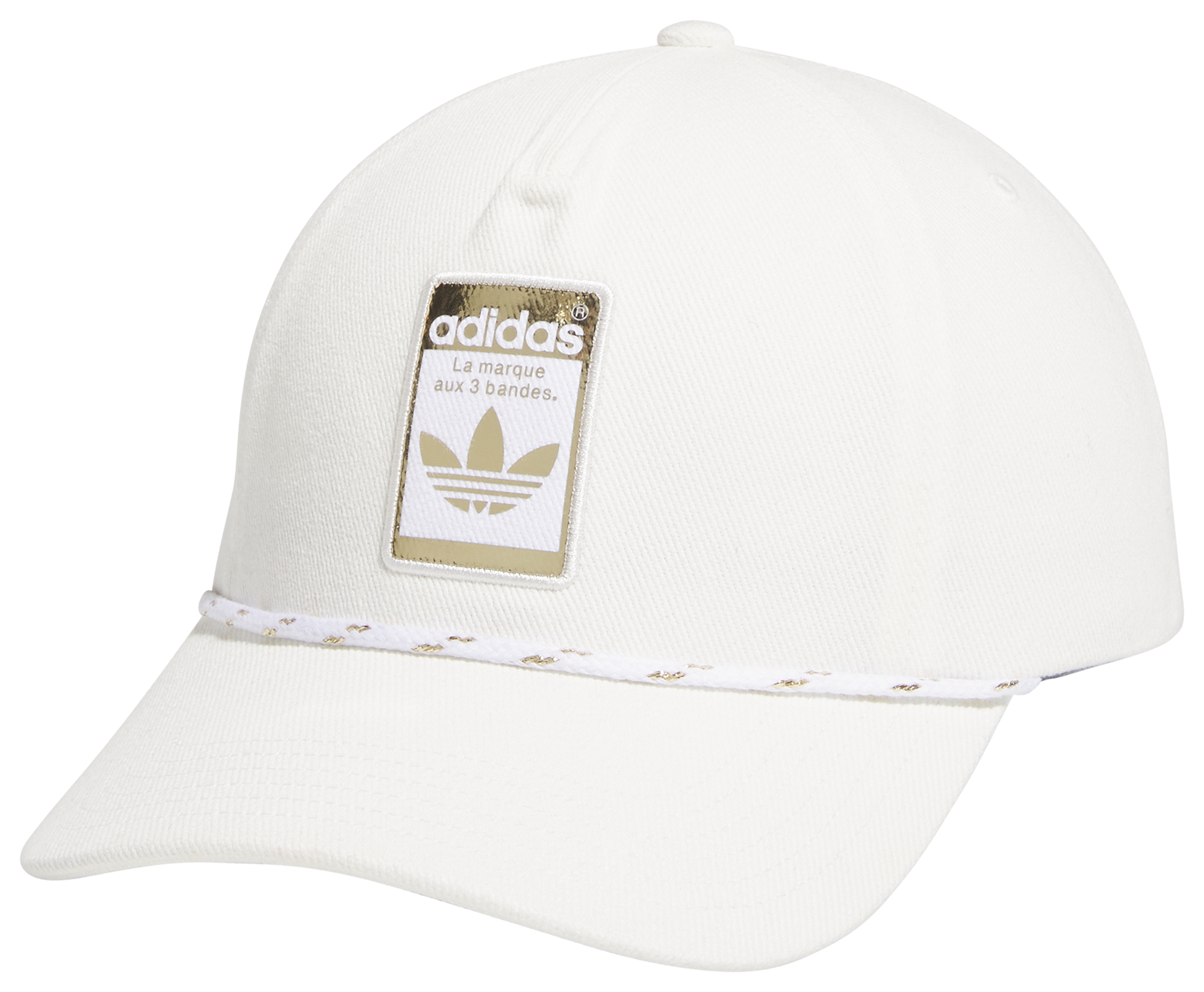 人気 ADIDAS Originals Collegiate Crest 5 Panel Strapback Hat adidas Collegiate Crest 5-Panel Hat - Black | Free Shipping