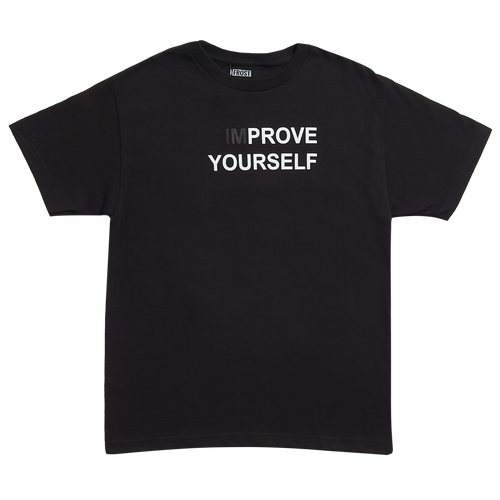 

J-FROST Mens J-FROST Improve/Prove Yourself T-Shirt - Mens Black/Black Size S