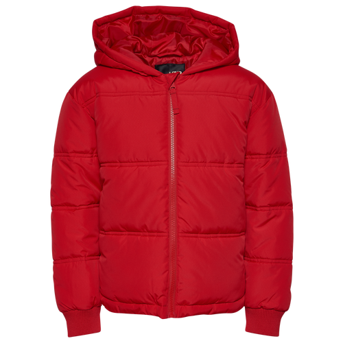 

Boys LCKR LCKR Puffer Jacket - Boys' Grade School New Pipe Red Size L