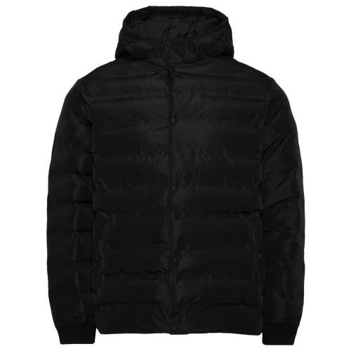 

LCKR Mens LCKR Puffer Jacket - Mens Black Size XL