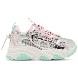 Girls' Grade School - Steve Madden Jkey Sneaker - Mint Multi