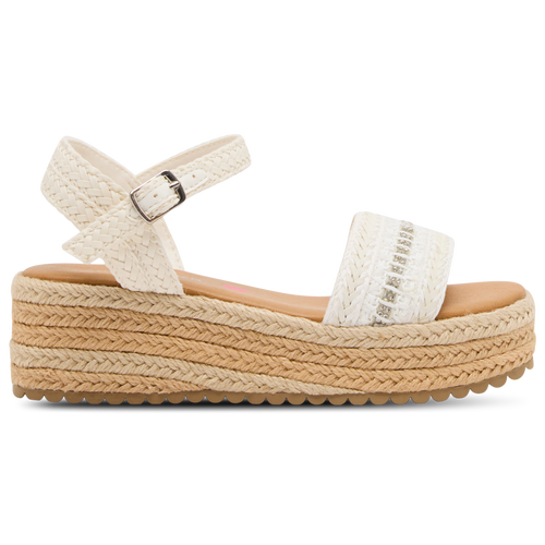 Steve Madden JKIKO Sandals - Steve Madden White