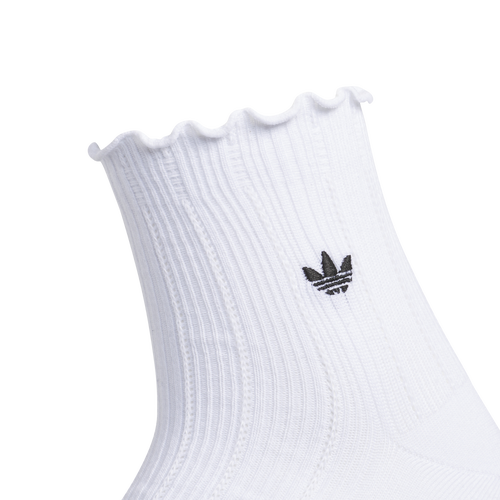adidas Originals Ruffle Quarter Socks 3-Pack