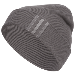 Men's - adidas Originals OG Offset 3 Stripe Beanie - Grey/Grey