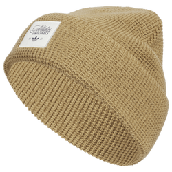 Men's - adidas Originals Waffle Beanie - Cardboard Brown/White
