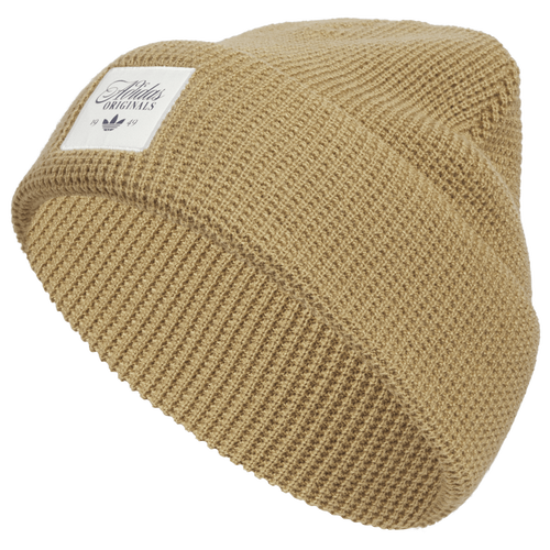 adidas Originals Waffle Beanie - adidas Cardboard Brown/White