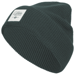 Men's - adidas Originals Waffle Beanie - Off White/Aurora Green