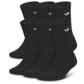 adidas Originals Trefoil 6 Pack Crew Socks - Adidas Black