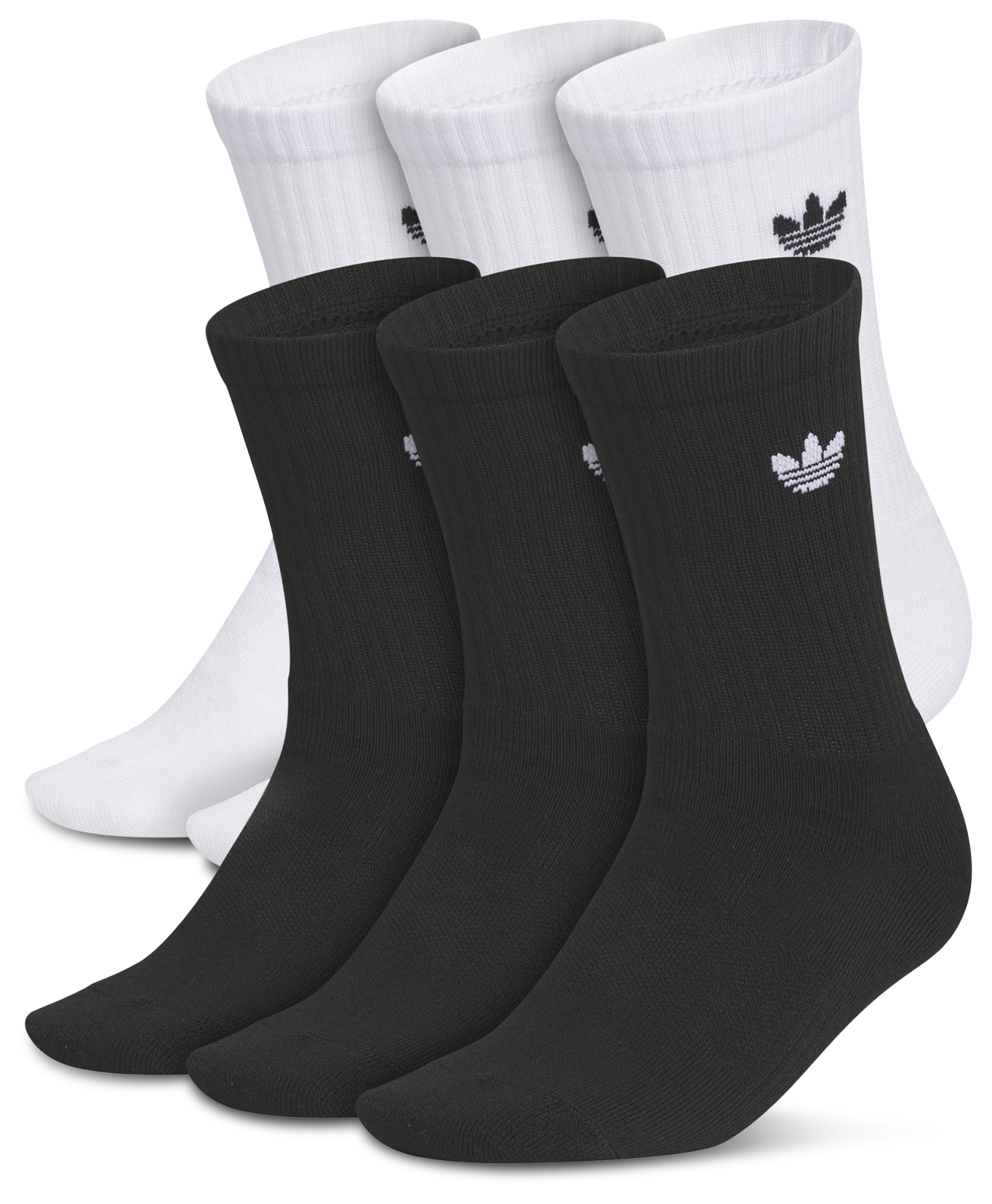 adidas Originals Trefoil 2.0 Crew Socks 6-Pack - Boys' Grade School