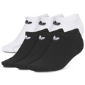 adidas Trefoil No Show 6 Pack - Adidas Black/White
