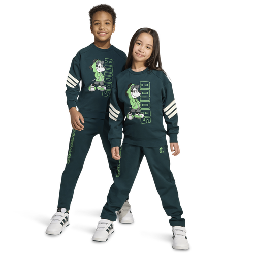 BOYS - adidas x Disney Mickey Mouse Joggers Set - Aurora Ivy/Lime Burst
