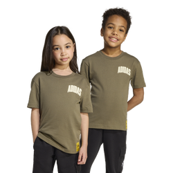 Boys' Preschool - adidas x The Simpsons T-Shirt - Olive Strata