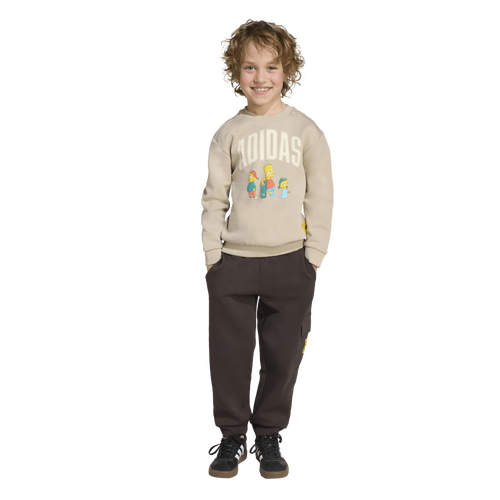 BOYS - adidas The Simpsons Joggers - Wonder Beige/Multi