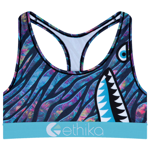 

Girls Ethika Ethika Sports Bra - Girls' Grade School Blue/Black Size M