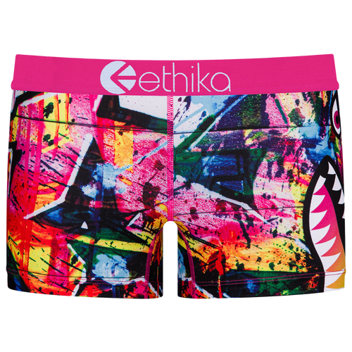 

Girls Ethika Ethika BMR PINK DRIP UNDERWEAR - Girls' Grade School Pink/Multi Size S