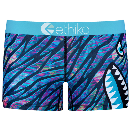 

Girls Ethika Ethika Graphic Underwear - Girls' Grade School Blue/Black Size S