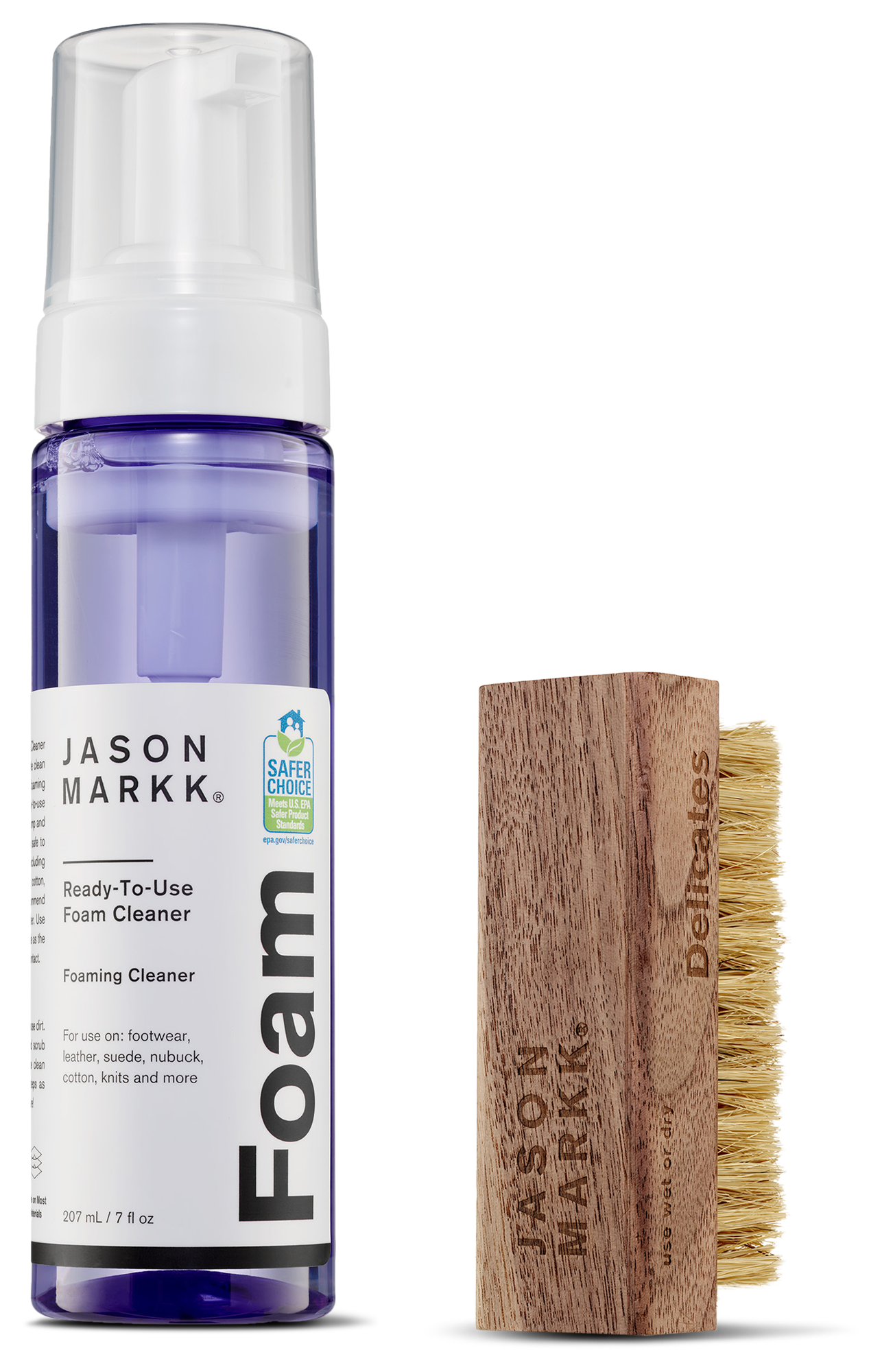 Jason Markk RTU + Premium Brush Bundle - Adult
