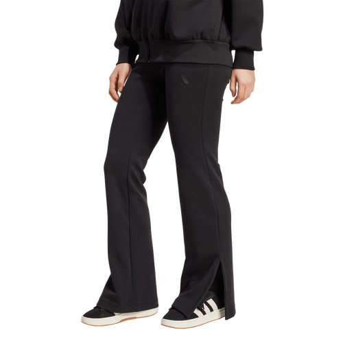 WOMENS - adidas Soft Lux Flared Pants - Black