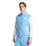 Semi Blue Burst/White