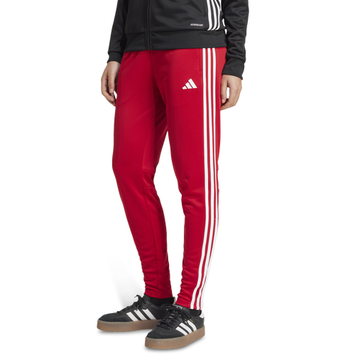 WOMENS - adidas Tiro 25 Essentials Training Pants - White/Team Power Red