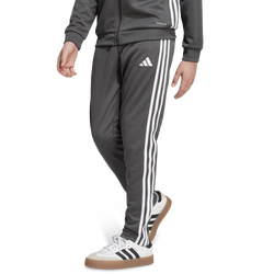 Boys' Grade School - adidas Tiro 25 Essentials Training Pants - White/Grey