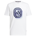 adidas Overtime T-Shirt - Adidas Purple/White
