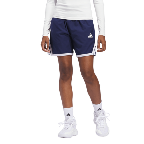 adidas CrazyLite Shorts - adidas White/Team Navy Blue