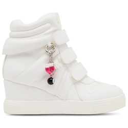 Girls' Grade School - Steve Madden JMAVIS WEDGE SNEAKER - White