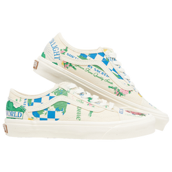 Women's - Vans Old Skool - Beige/Green