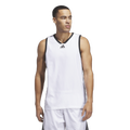 adidas CrazyLite Basketball Jersey - Adidas White/Black
