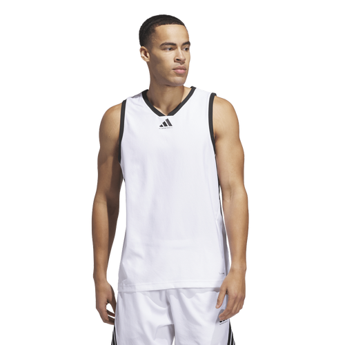 adidas CrazyLite Basketball Jersey - adidas White/Black