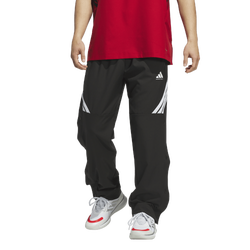 Men's - adidas CrazyLite Woven Basketball Pants - Black/White